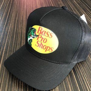 NWT Bass Pro Shops Black Adult Hat